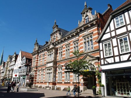 Schitterende vakwerkhuizen in de rattenvangerstad Hamelen