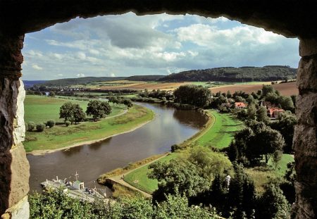 Heerlijk uitzich over het Weserbergland