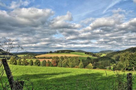 Mooi landschap in het Sauerland