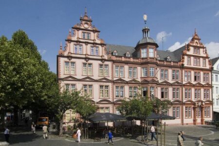 Het Gutenbergmuseum in Mainz is gewijd aan de uitvinder van de boekdrukkunst